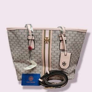 Tori Burch pink tote
